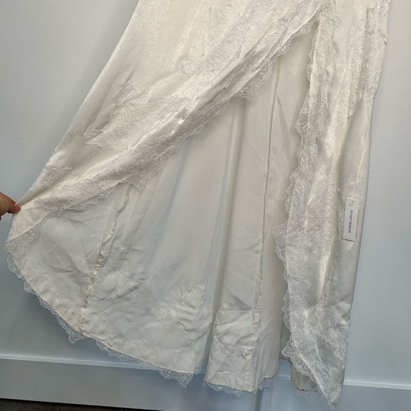 For Love and Lemons Clemence Maxi Cream Size Medium - Picture 6 of 14